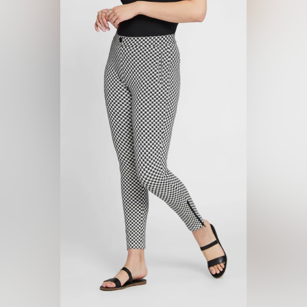 Betabrand Catstooth Pants